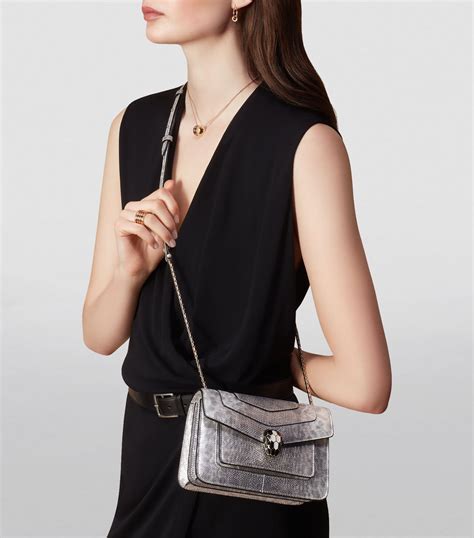 bvlgari leather serpenti forever shoulder bag|serpenti forever crossbody bag.